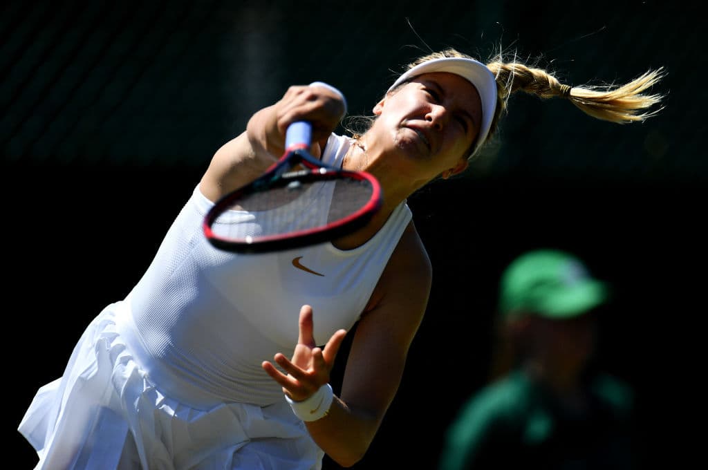 Y no es que la canadiense no haya querido sacudirse de esa idea a través de su esfuerzo.