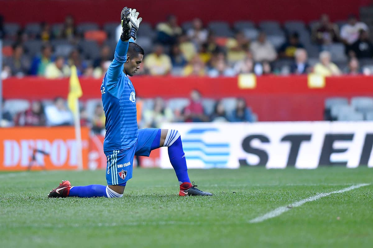 La expectativa era diferente para el arquero del Atlas, José Hernández, quien recibió los tres goles del América.