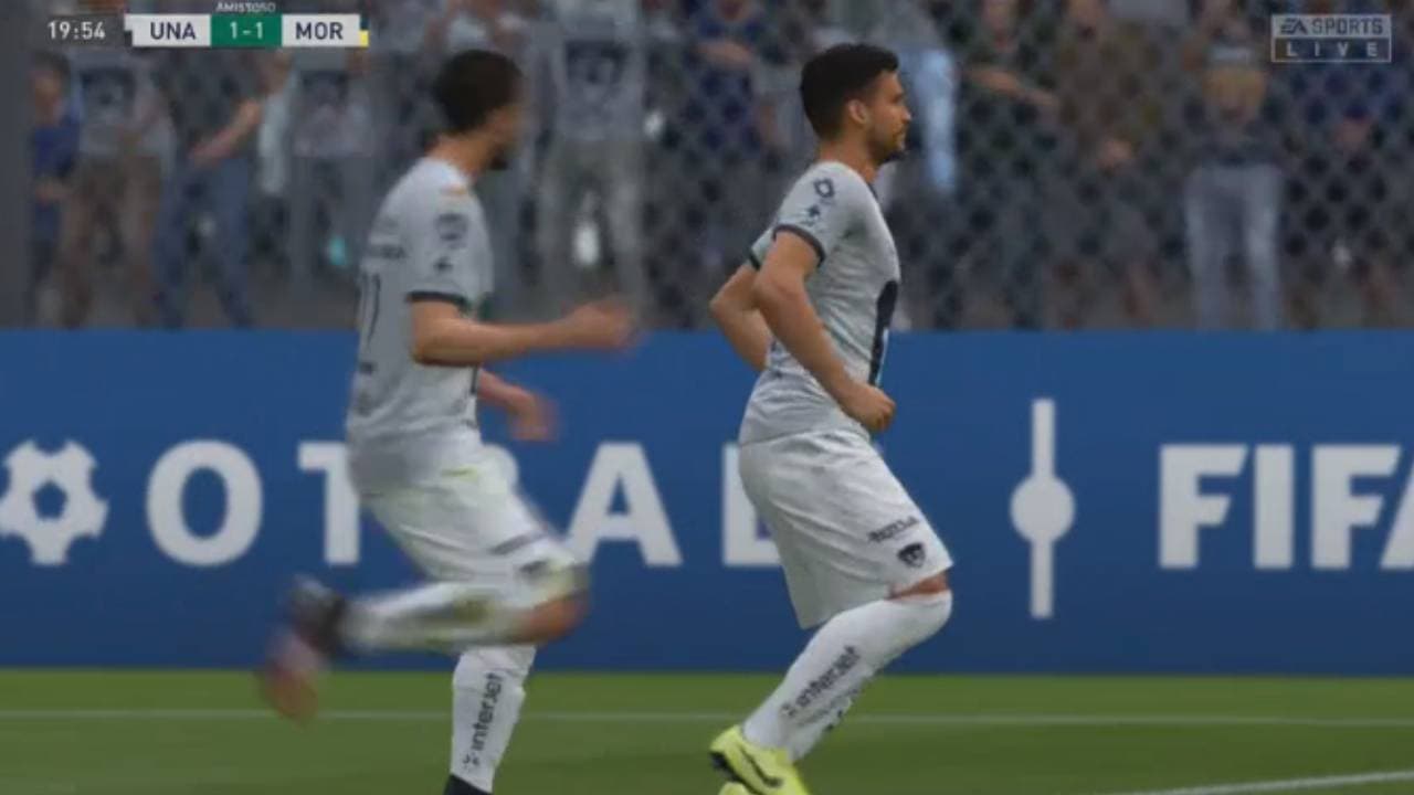 Los universitarios cayeron por cuarta ocasión consecutiva en la eLiga MX.