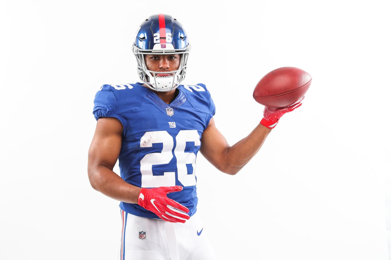 Saquon Barkley es la apuesta de los Giants para tener un poderoso ataque terrestre.