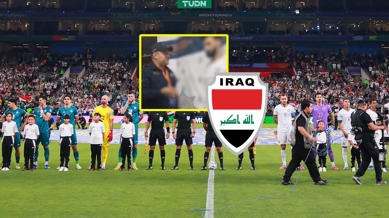 Policía de Monterrey se hace viral tras detención de fan de Irak en el Repechaje