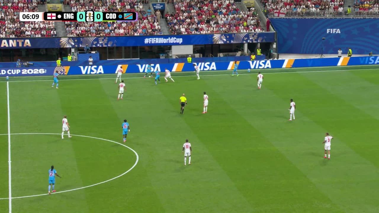 ¡GOL!  anota para Congo DR. Brian Cipenga