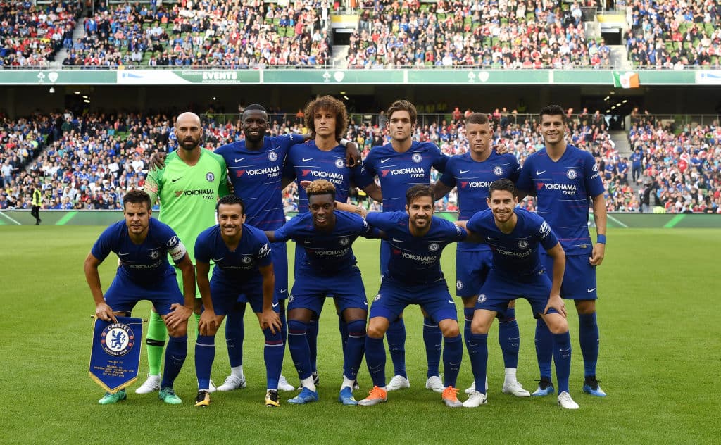 4)
<b>Chelsea FC</b>. Los Blues son el segundo equipo con mayor valor en el mercado de acuerdo con el portal
<i>Transfermarkt</i>. Los londinenses están valuados en 956 millones de euros.