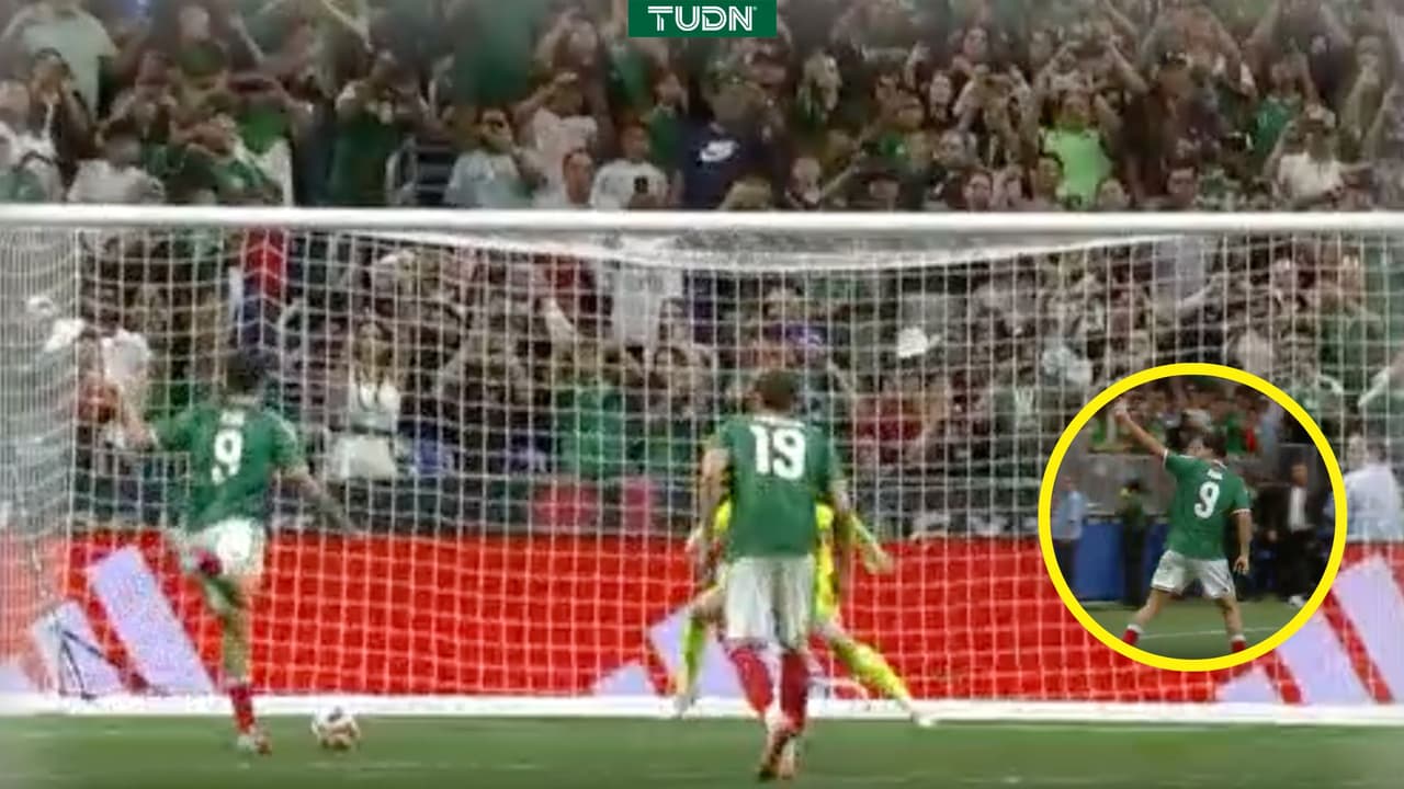 ¡Gol de México! ¿Cómo te atreves a cobrar así un penal Raúl?