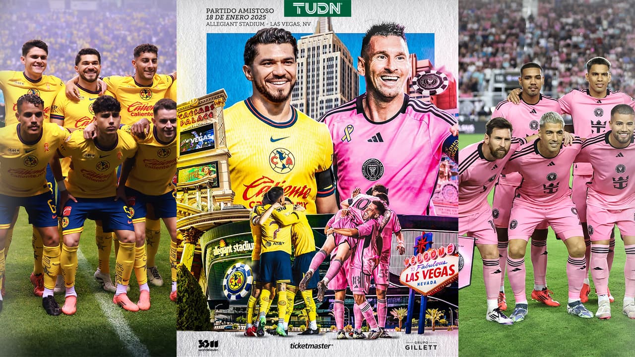 América anuncia amistoso contra el Inter Miami de Messi y Luis Suárez