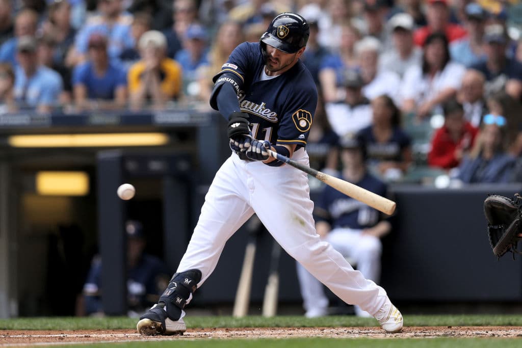 <b>2B) Mike Moustakas, Milwaukee Brewers</b>.