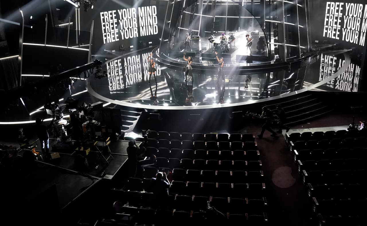 El MGM, donde han sucedido grandes combates de box, fue la sede de la ceremonia que ni el coronavirus pudo frenar.