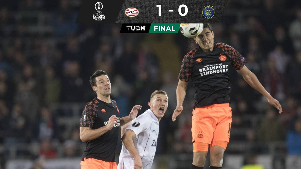 El PSV gana en la Conference League de la mano del Guti