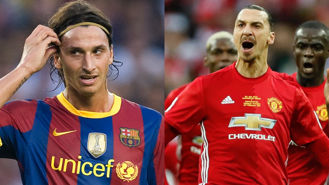 <b>Zlatan Ibrahimovich</b> - El sueco más famoso en el futbol también tuvo el privilegio de ser entrenado por José Mourinho y Josep Guardiola. Con Guardiola convivió durante su corta estancia en el FC Barcelona ya que solo se quedó en el futbol español durante una temporada. Años más tarde, Zlatan llegó al Manchester United donde fue dirigido por Mourinho.