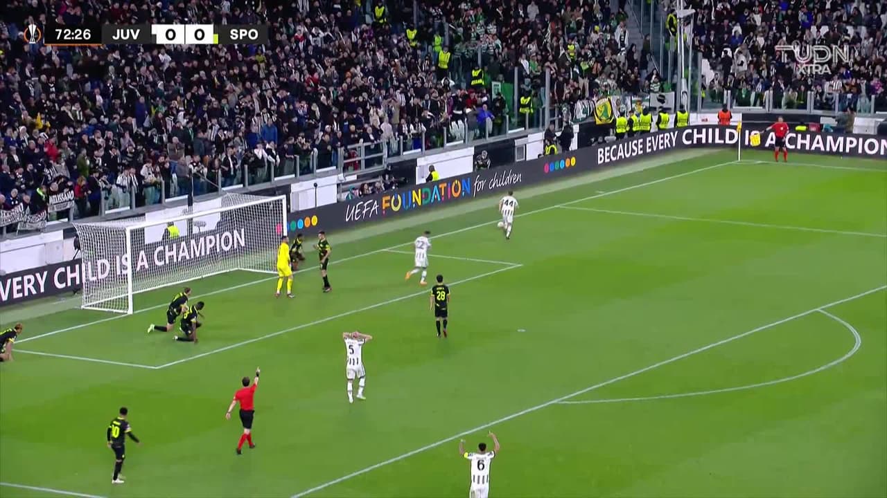 ¡GOL!  anota para Juventus. Federico Gatti