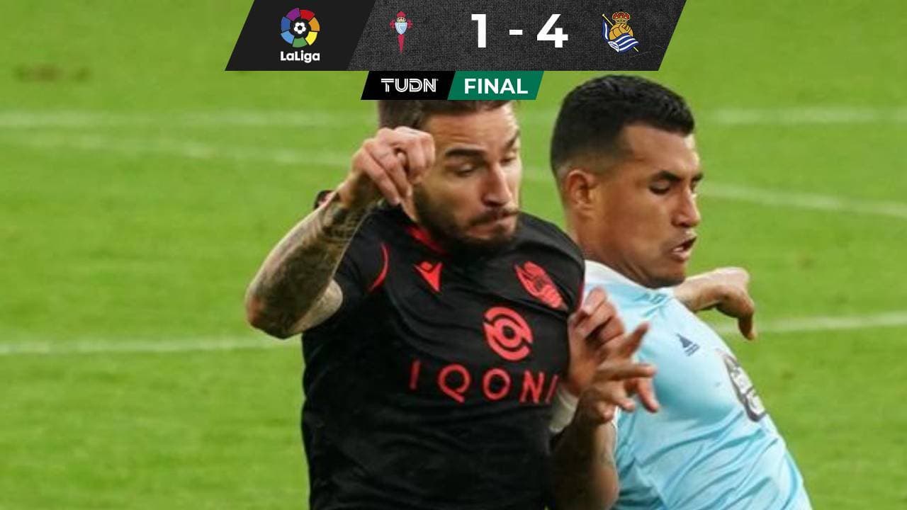 Nestor Araujo jugó el primer tiempo en la derrota del Celta