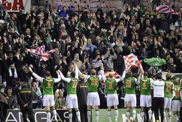 El Werder Bremen le ganó al Athletic de Bilbao. Ambos se metieron en la siguiente ronda.