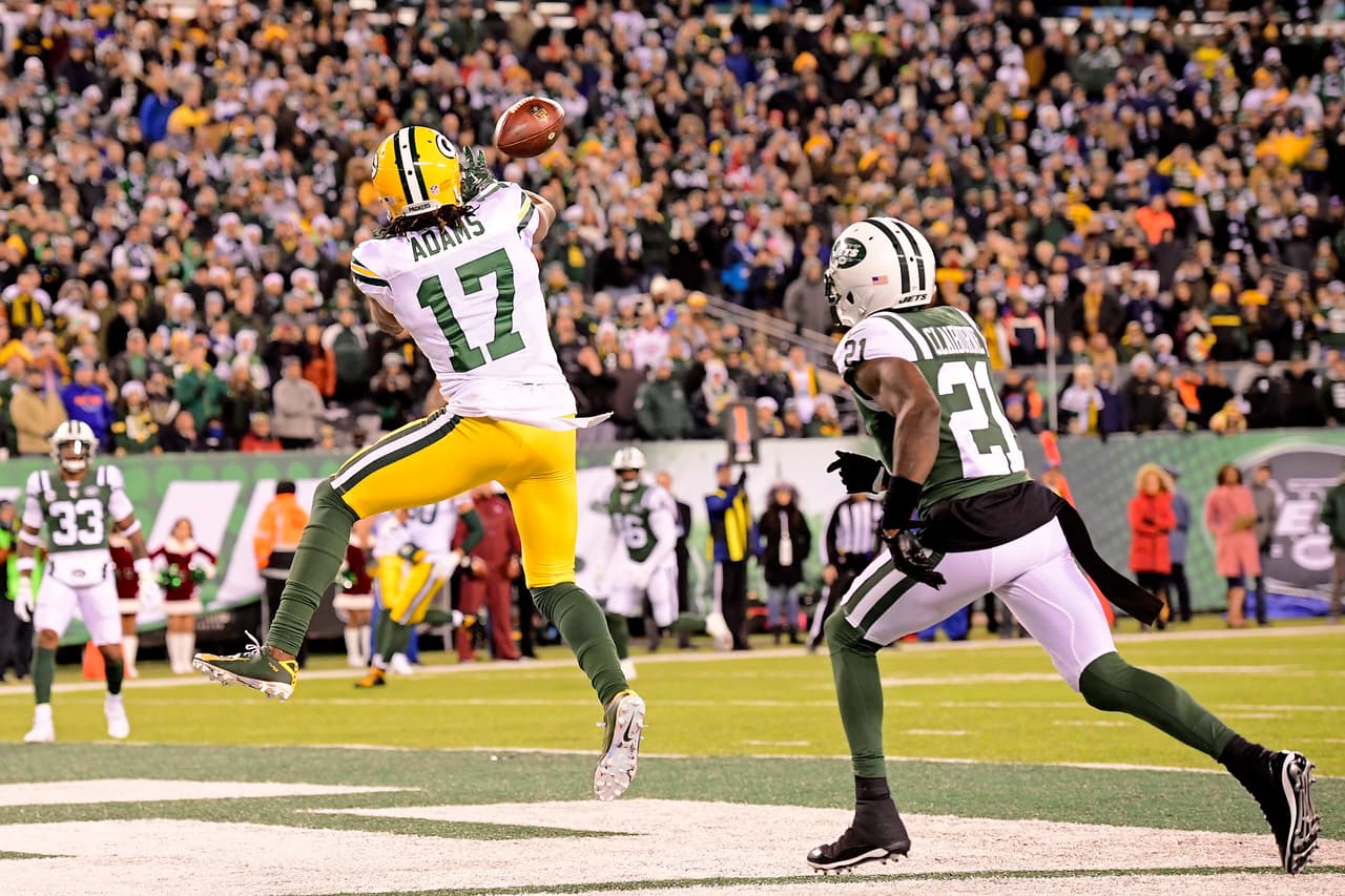 Para muchos usuarios de las ligas fantasía Davante Adams de los Green Bay Packers será un receptor imperdible en sus equipos