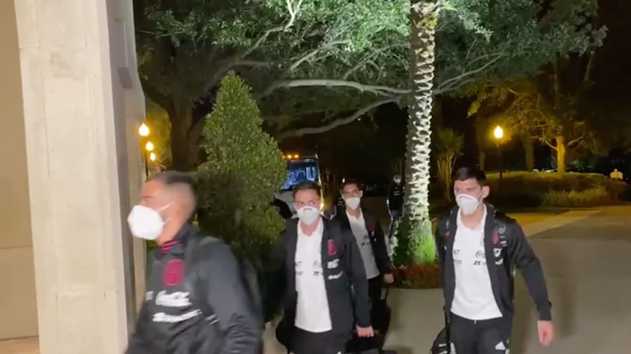 La Selección Mexicana llega a Orlando para enfrentar a Guatemala