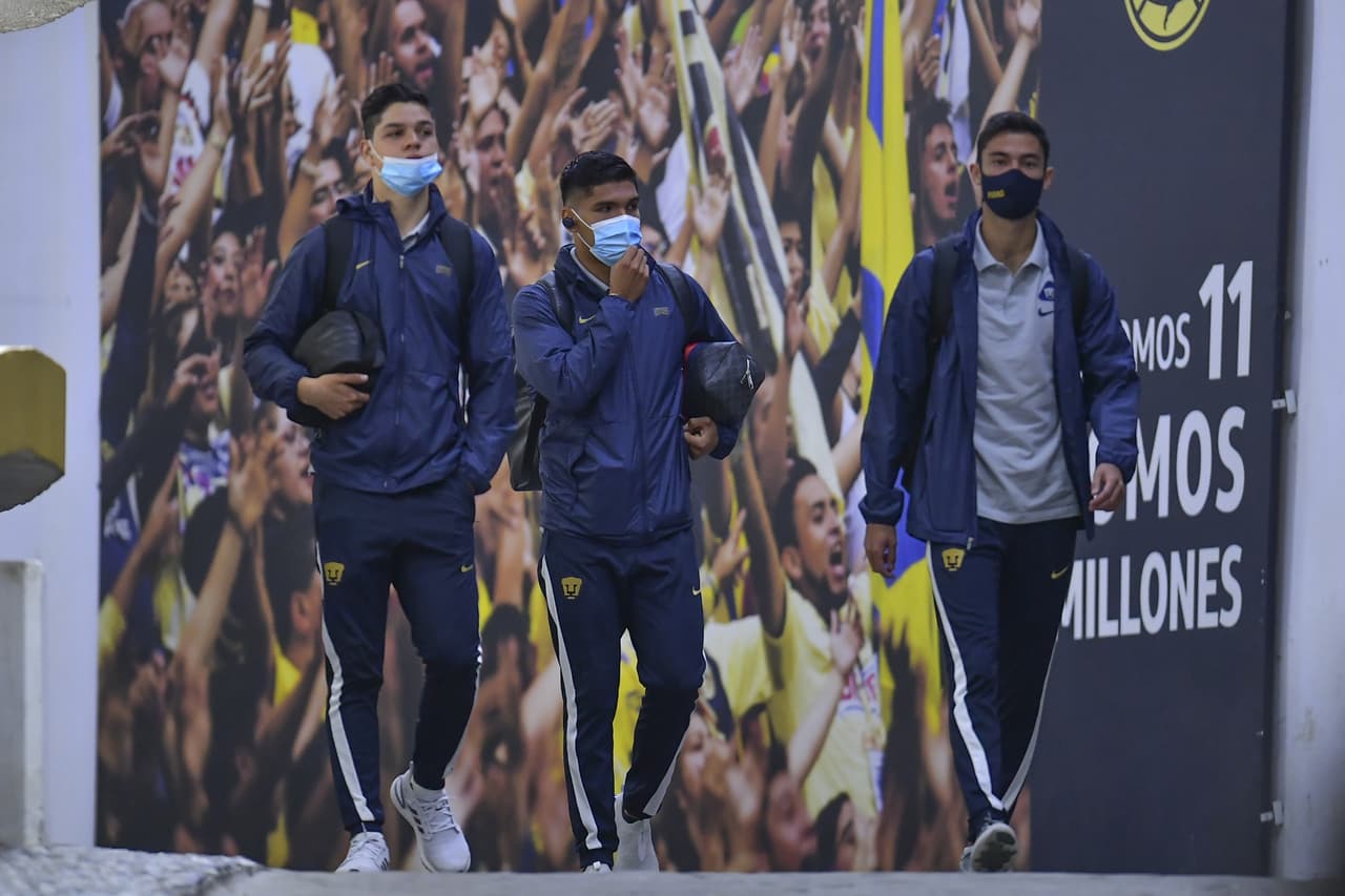 Los Pumas de la UNAM ya están en el Azteca | Se medirán a las Águilas en una edición más del Clásico Capitalino.