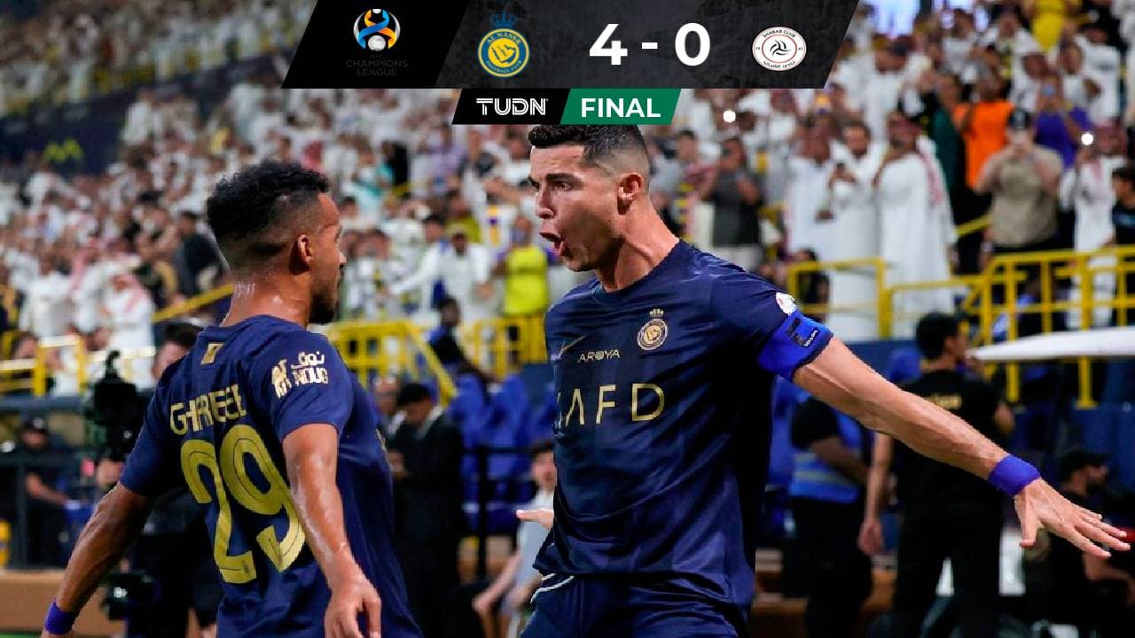 Cristiano Ronaldo anota doblete y reparte asistencia con Al Nassr 