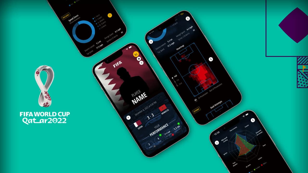 Los jugadores en Qatar 2022 accederán a sus datos a través de una app