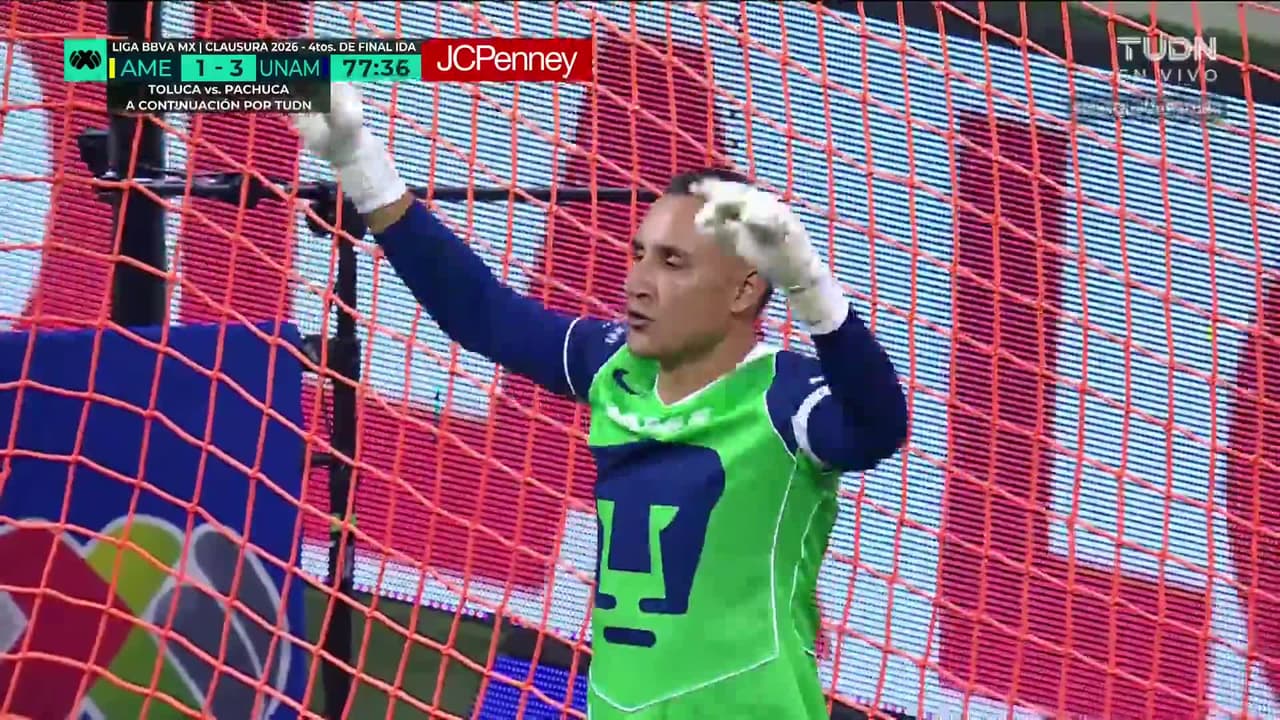 ¡GOL!  anota para América. Henry Martín