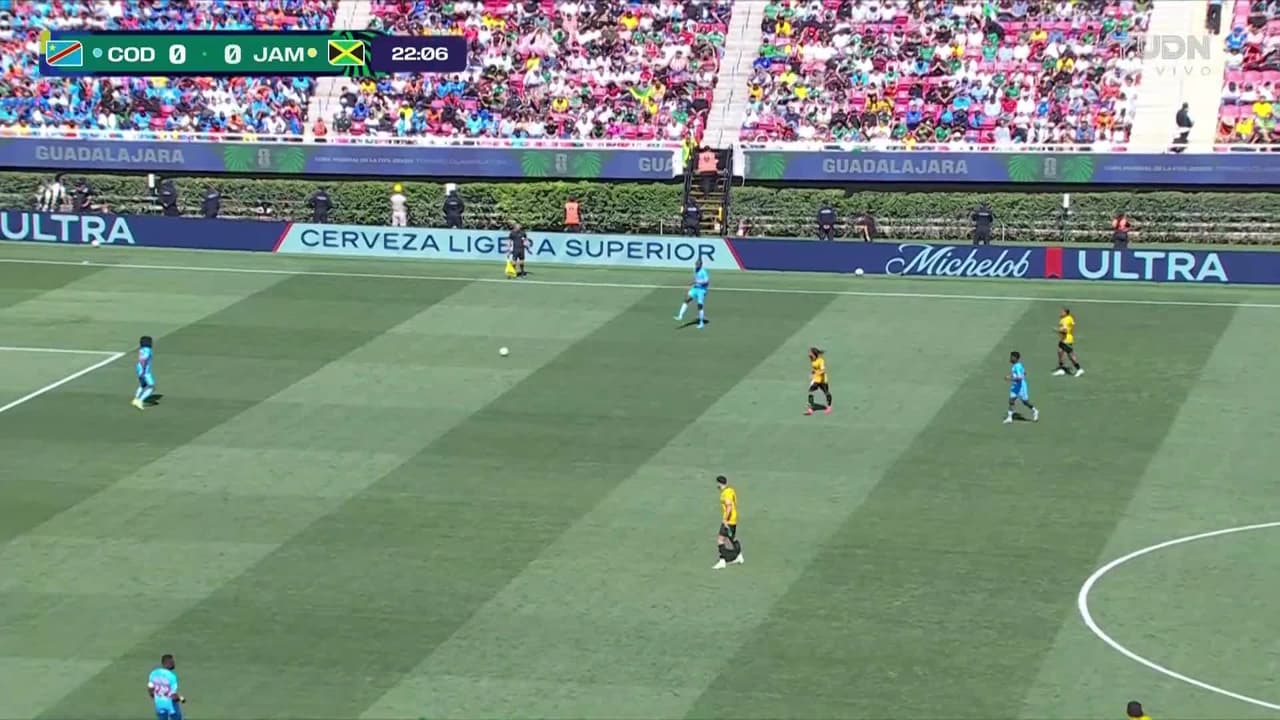 ¡OTRO AVISO DEL CONGO! Buena jugada por banda derecha y el disparo se va por poco