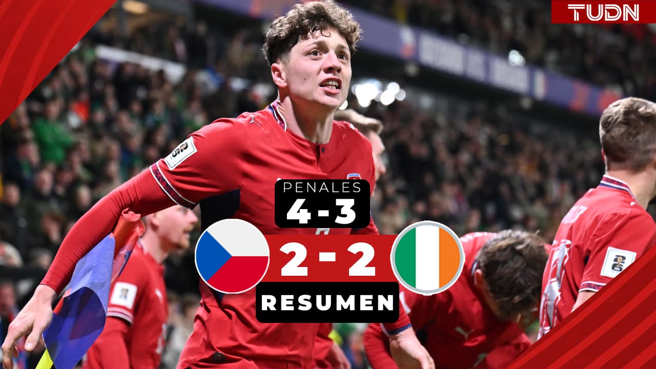 Penales | Chequia sufre para vencer a Irlanda; sigue con vida rumbo al Mundial 2026
