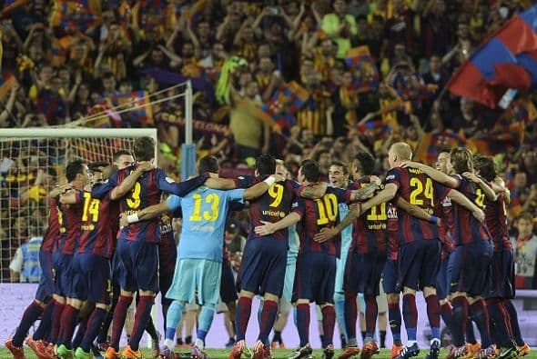 La Copa del Rey se suma a la Liga y todavía el Barcelona puede ganar la Champions.