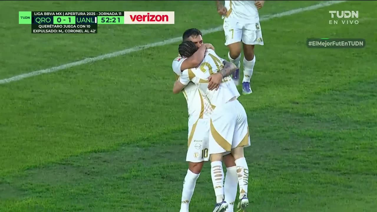 ¡Extra, extra! Marcelo Flores anota con Tigres, el 0-2 ante Querétaro