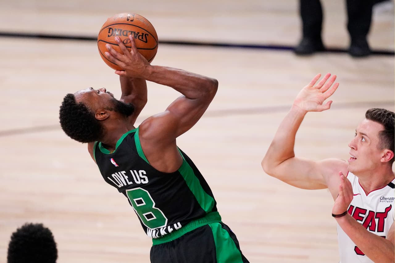 Boston se impuso en el quinto juego 121-108 y los de Miami no pueden liquidar la Final de Conferencia. | En el tercer cuarto los Boston Celtics definieron el juego; Jason Tatum se despachó con 31 puntos y fue el máximo anotador del partido.