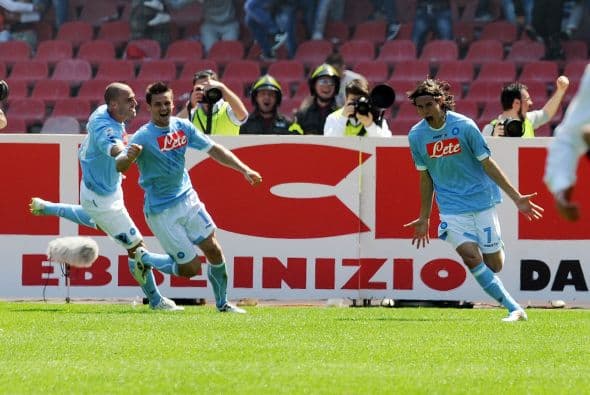 Pero no contaban con el hombre de la temporada en la Serie A, Cavani, que una vez más al 82'.