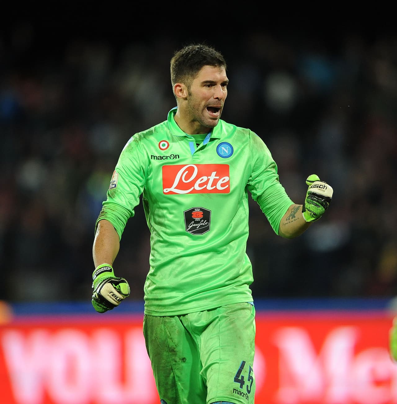 Jugó 27 partidos de Serie A con el Napoli y finalmente decidió regresar a su país con Estudiantes de La Plata.