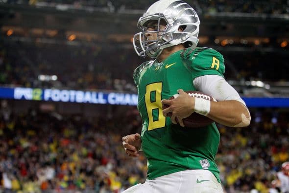 Selección 13 New Orleans Saints: QB Marcus Mariota, Oregon.