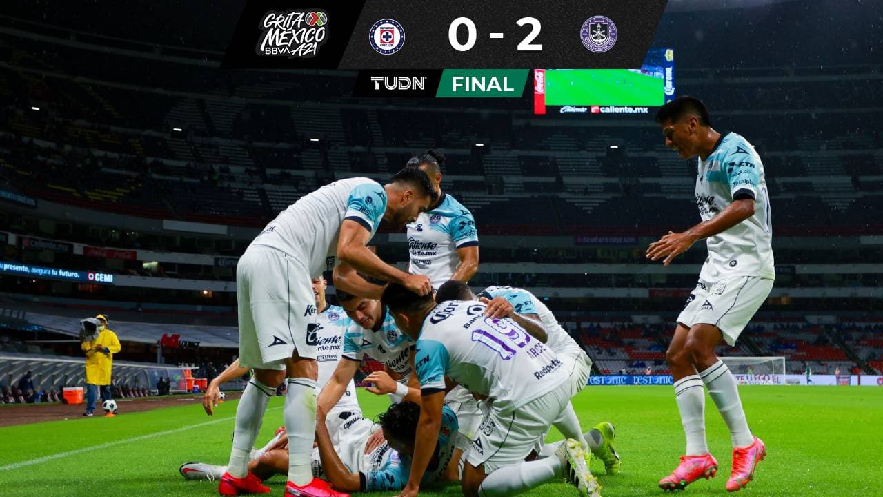 Cruz Azul 0-2 Mazatlán, Liga BBVA MX