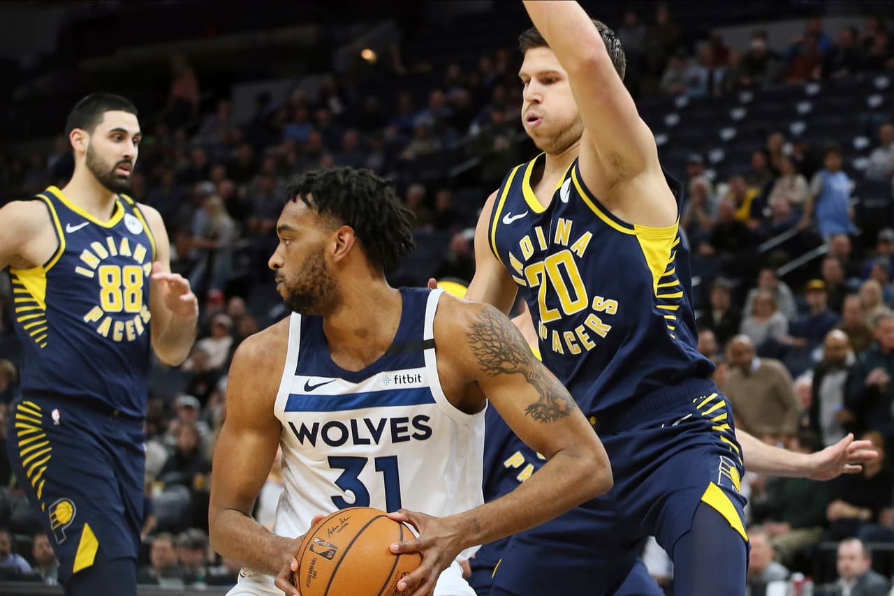 Minnesota Timberwolves 99-104 Indiana Pacers