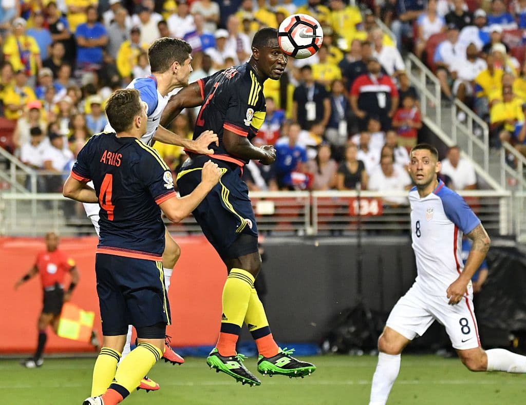 Cristián Zapata marco la diferencia para Colombia con un gol y una actuación en la defensa bastante fuerte.
