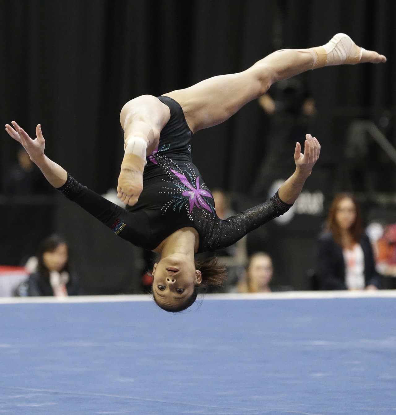 "Yo quería el oro, pero no puedo estar triste por la plata", comentó la gimnasta.