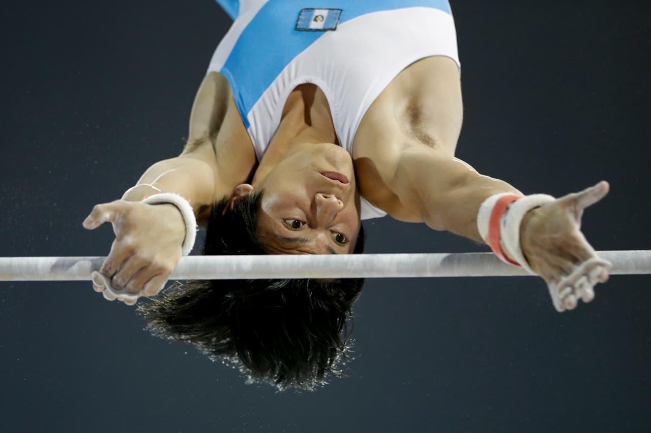 El oriundo de Sacatepéquez obtuvo una calificación de 15.150 puntos, marcando un hito pues esta es la primera vez que un gimnasta de su país obtiene el máximo galardón en una competencia masculina.
