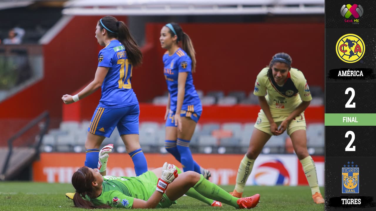 América es víctima de sus errores ante Tigres y pierde ventaja en la Final femenil