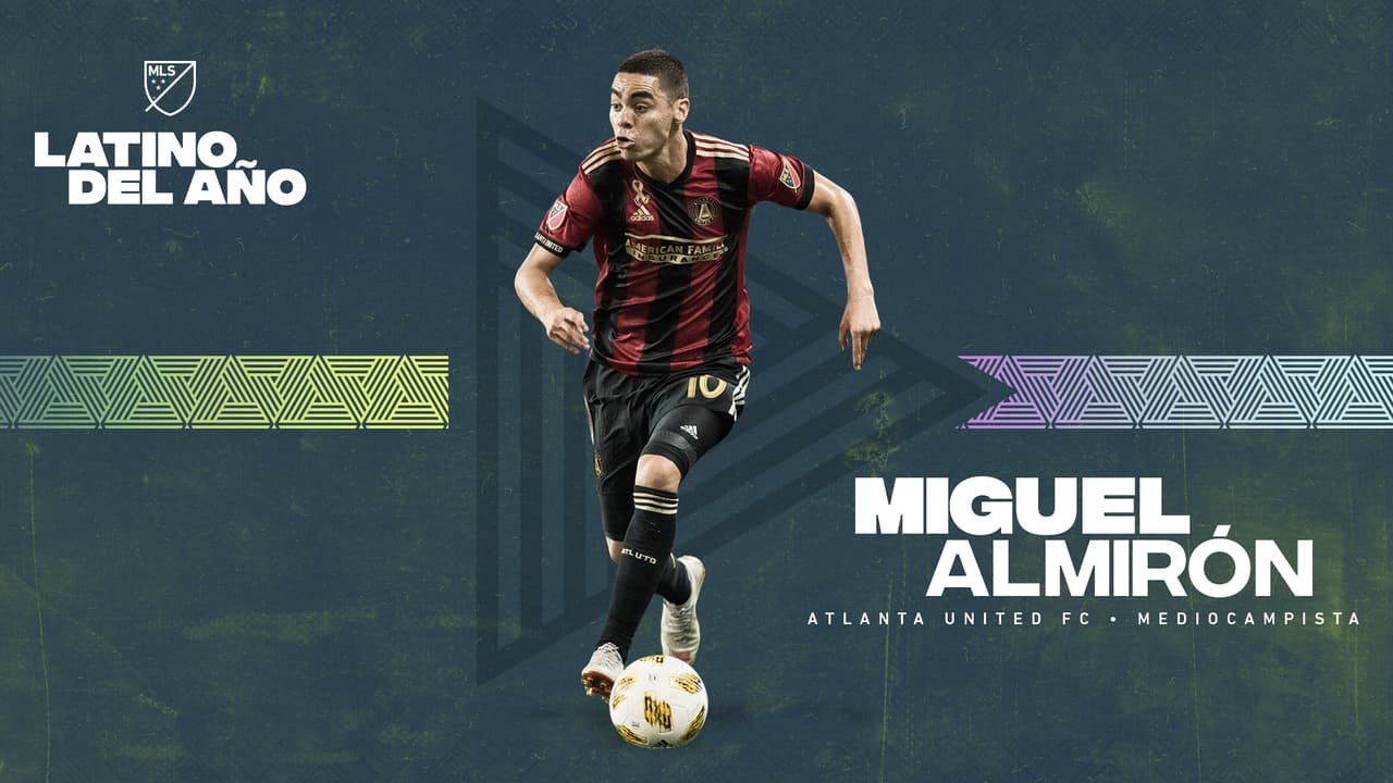 Tras liderar a Atlanta United en 2018, Miguel Almirón es el Latino del Año para FutbolMLS.com