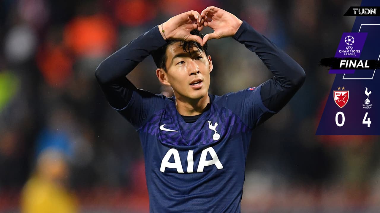 Tottenham goleó a la Estrella Roja en la Jornada 4.