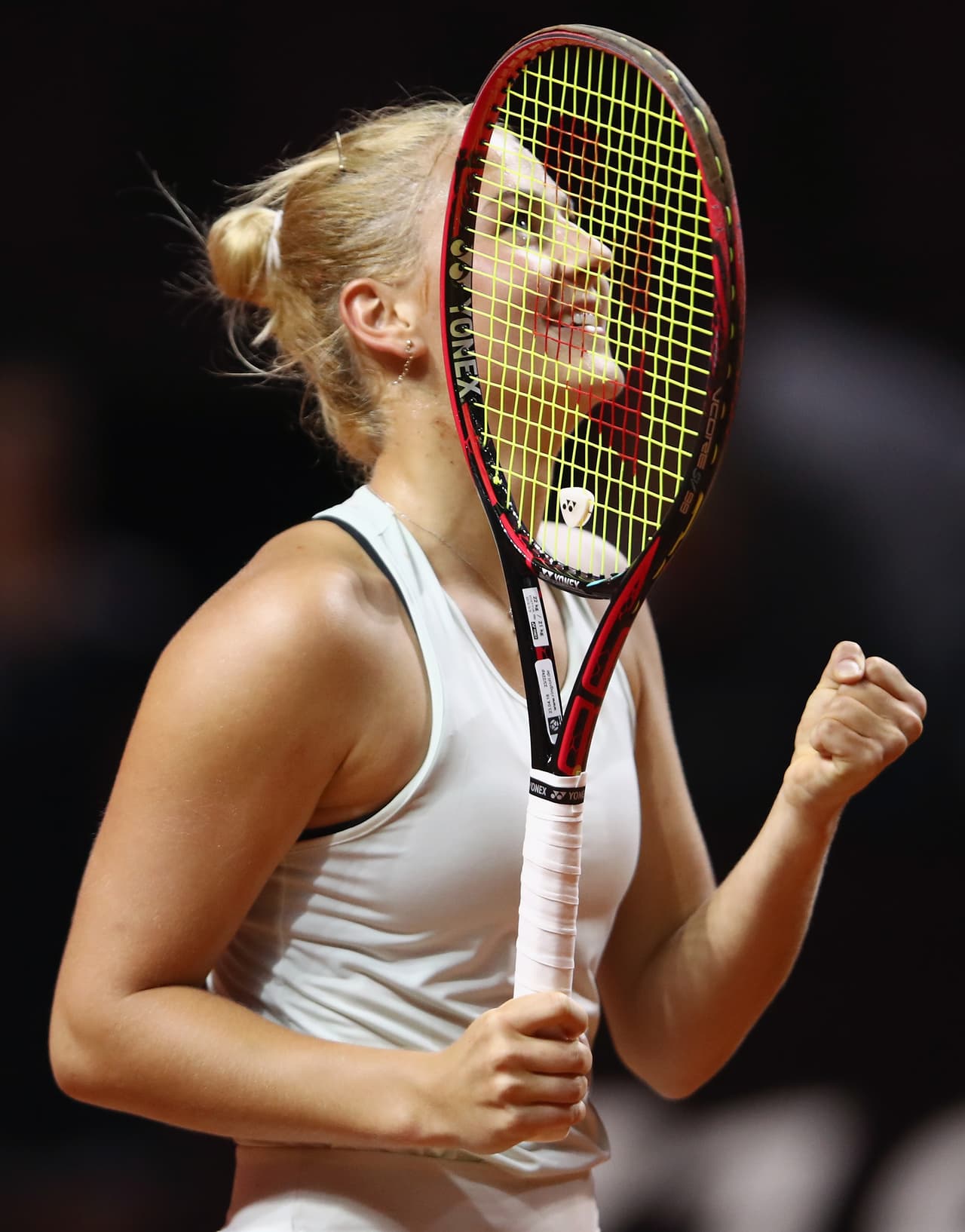 La proyección en cancha y fuera de ella de Kostyuk es gigante.