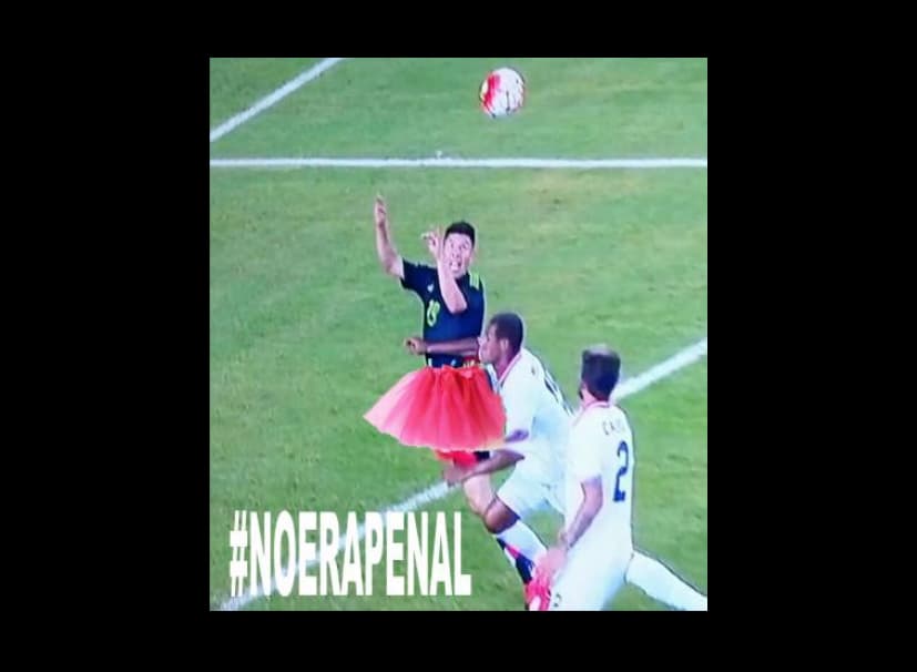 Tras el polémico triunfo del Tri sobre los Ticos, regresaron los memes del #NoEraPenal.