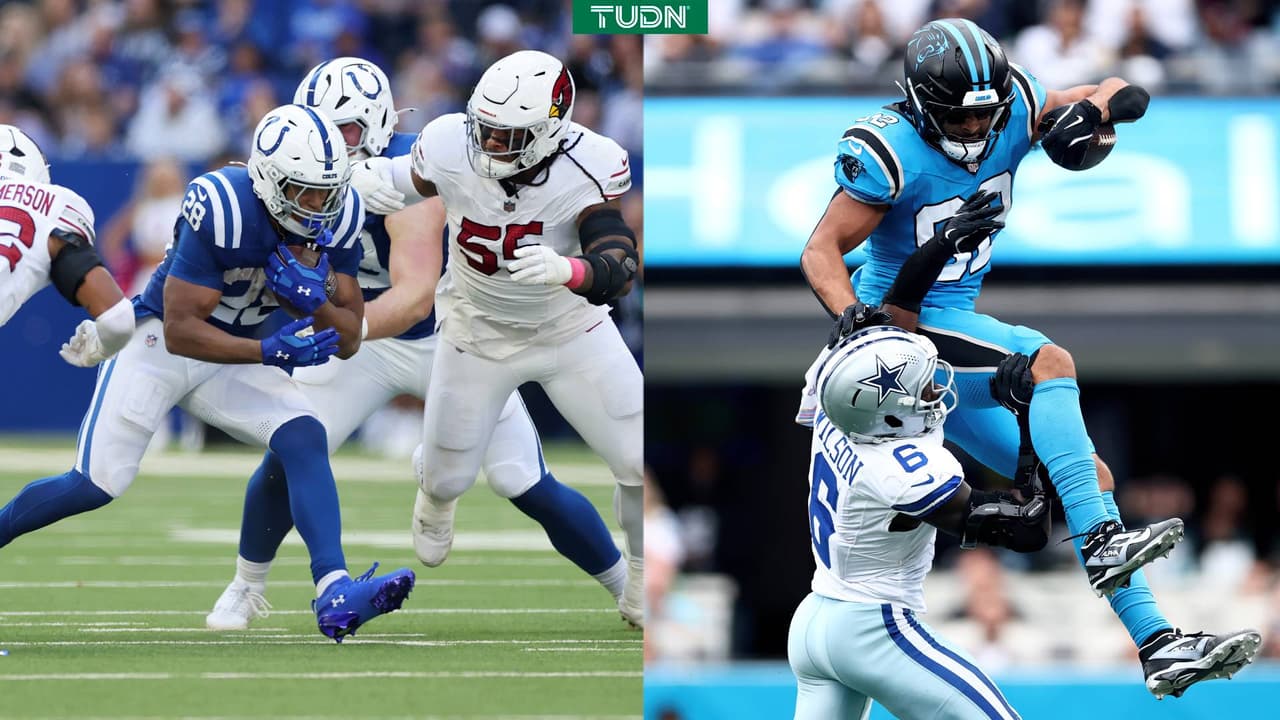 Colts sigue imparable y Panthers sorprende a Dallas