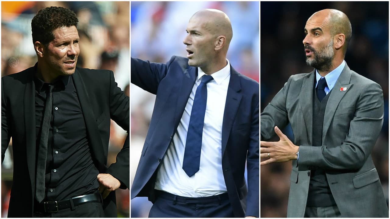 Guardiola, Simeone, Luis Enrique y Zidane, candidatos Mejor Entrenador FIFA