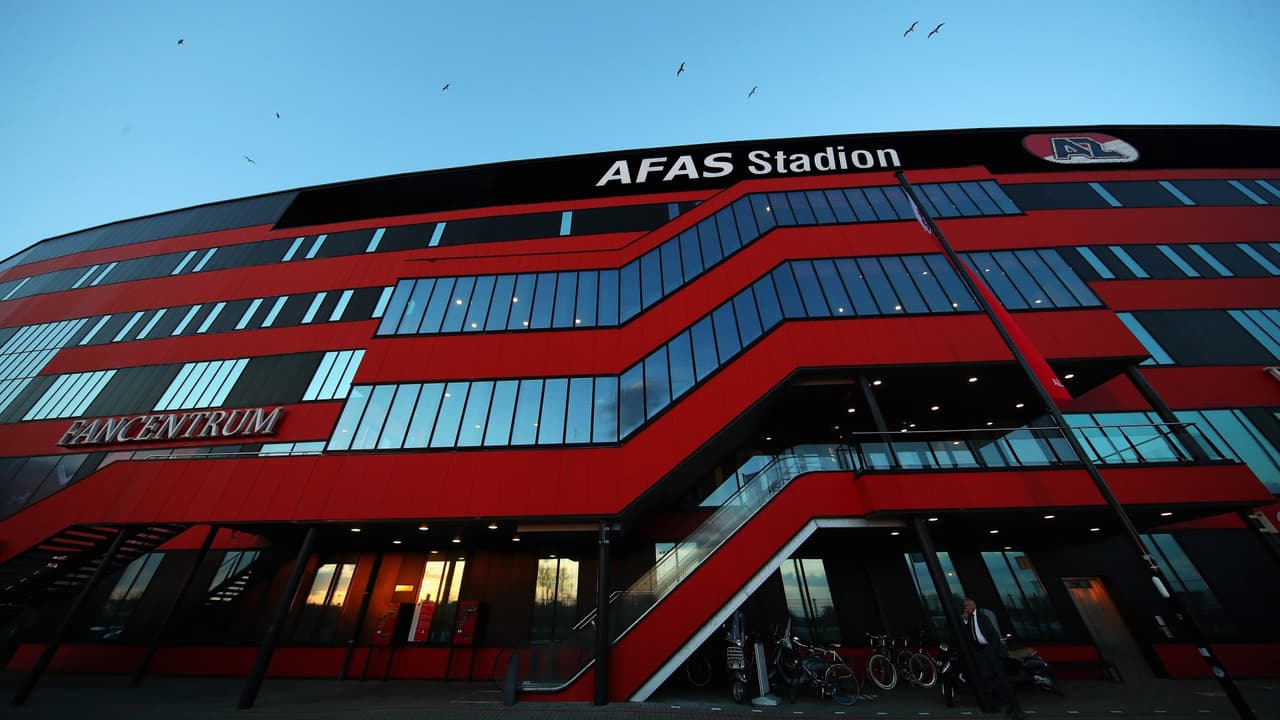 Se derrumba el techo del estadio del AZ Alkmaar