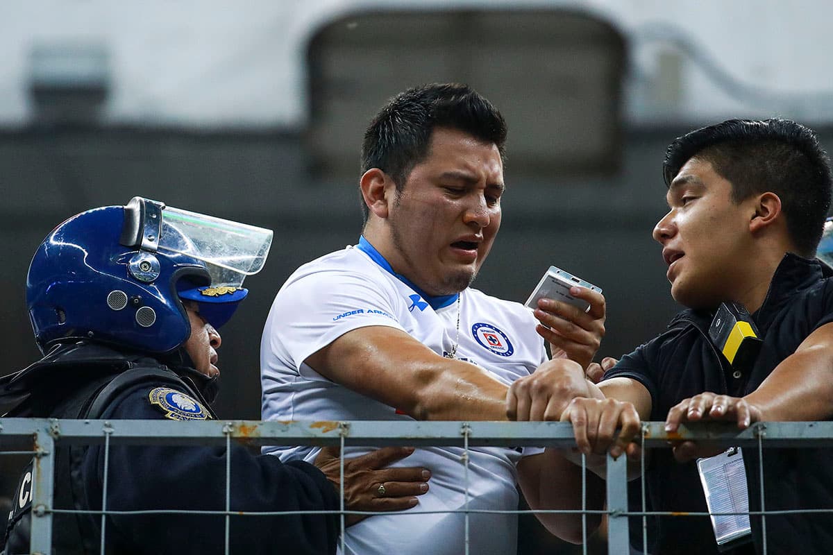 Ciudad de México, 16 de diciembre de 2018. , durante el partido de vuelta de la Final del del torneo Apertura 2018 de la Liga Bancomer MX, entre las Aguilas del América y la Maquina Celeste del Cruz Azul, celebrado en el estadio Azteca. Foto: Imago7/Marcos Domínguez