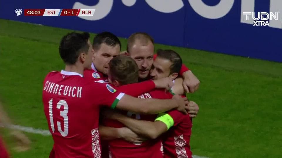 ¡GOOOL! Nikita Naumov anota para Belarus