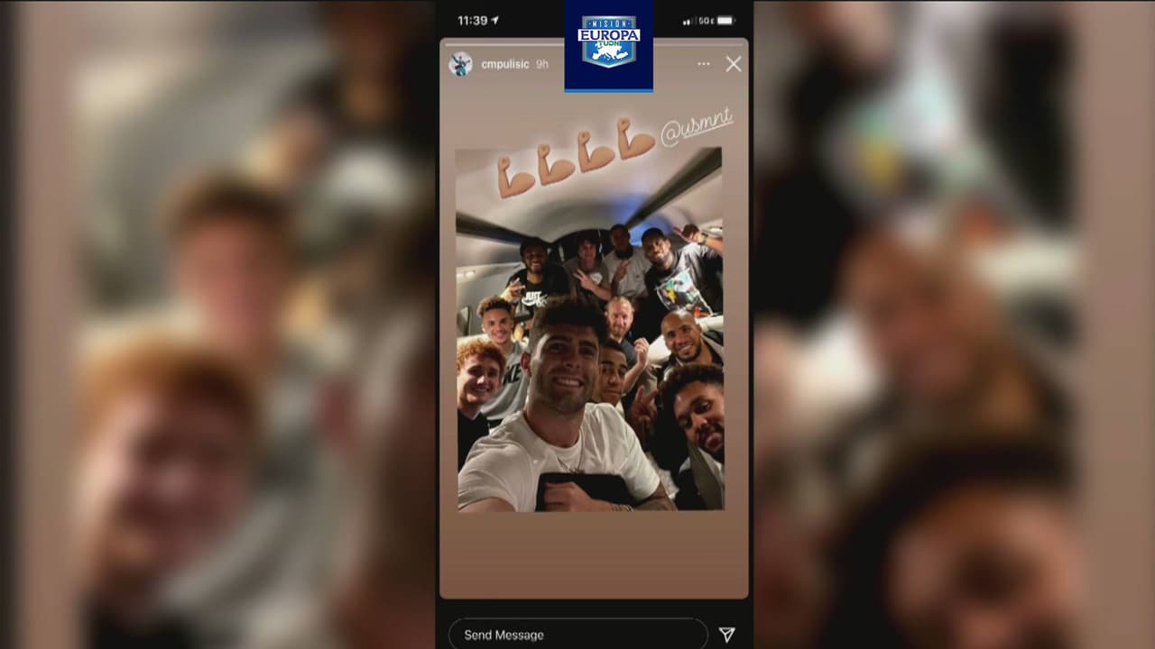 Legión 'extranjera' de Team USA volvió a Europa en avión privado