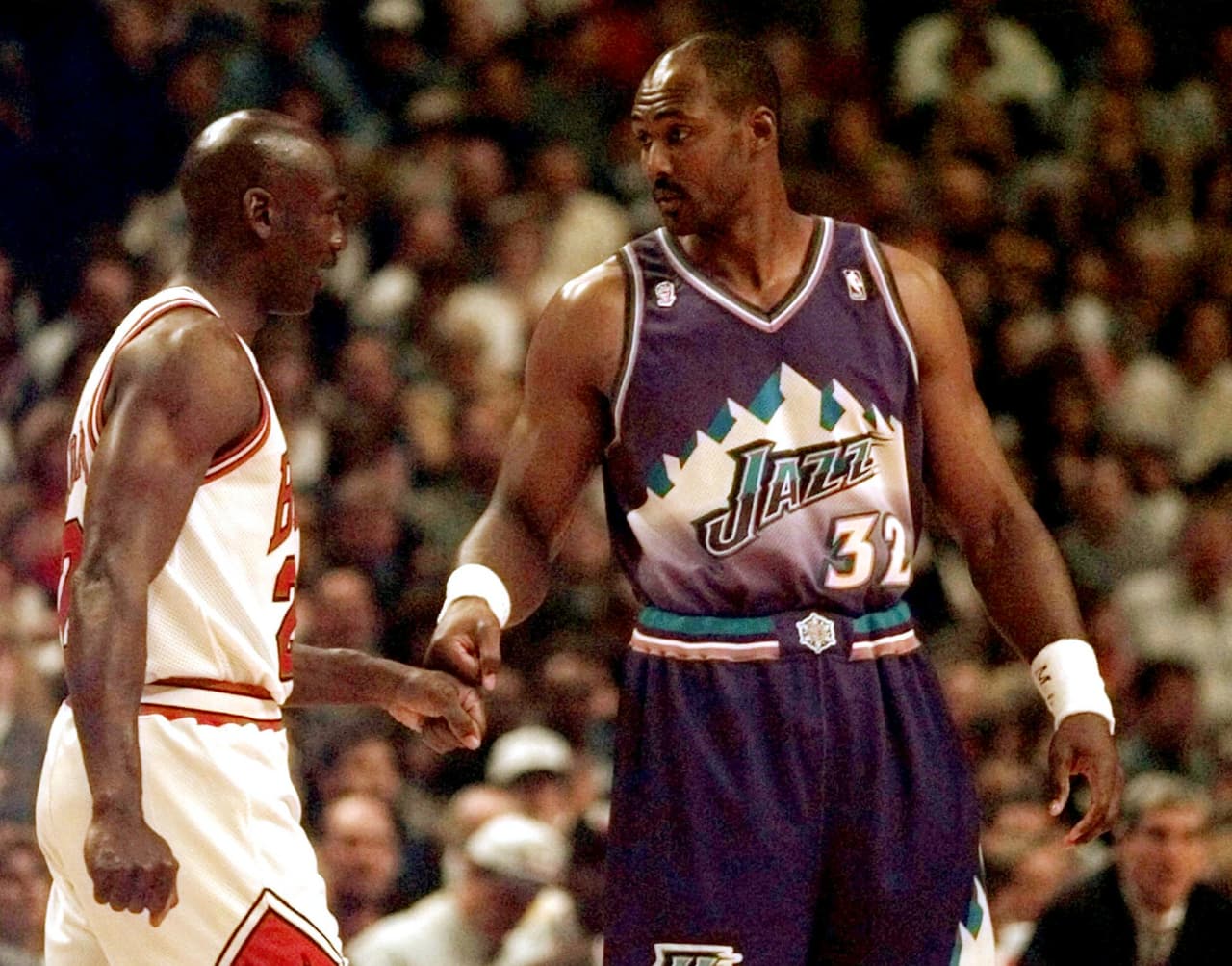 Jordan se molestó porque dieron en 1997 el MVP a Karl Malone