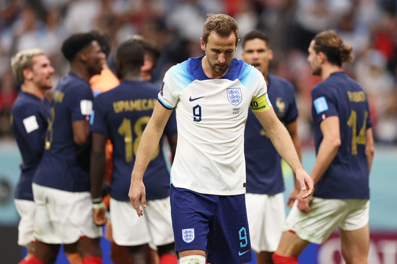 Francia elimina a Inglaterra en el partido donde Harry Kane falló el primer penalti del equipo de los tres leones en la historia de su participación en Copas del Mundo.