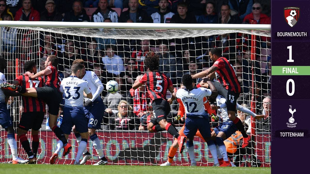 ¡Frustración y derrota! Tottenham perdió en su visita al Bournemouth