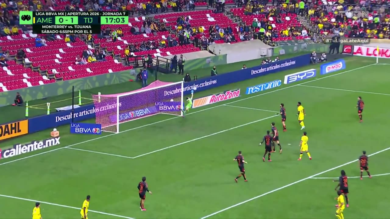 ¡Otra vez Toño Rodríguez! El portero de los Xolos está siendo el héroe